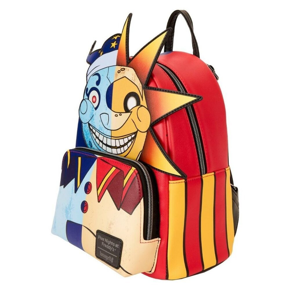 Loungefly Five Nights at Freddy's: Security Breach Sun and Moon Backpack NWT​ - Picture 2 of 3